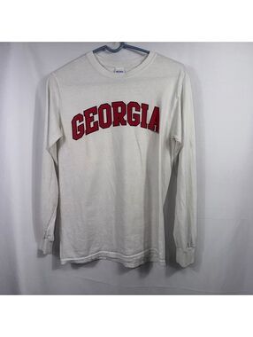 Gildan Georgia Bulldogs Long Sleeve Shirt Size S
